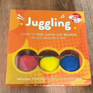 NWT Juggling: Learn to Toss, Catch, and Bounce in Just Minutes a Day w/ 3 Balls